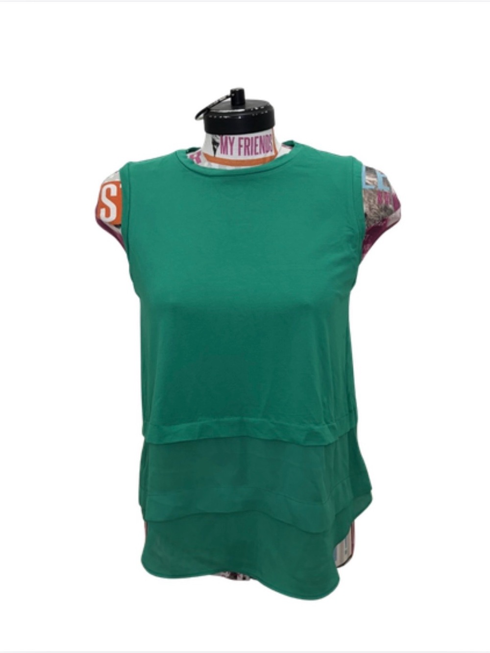 Green High Low Top
